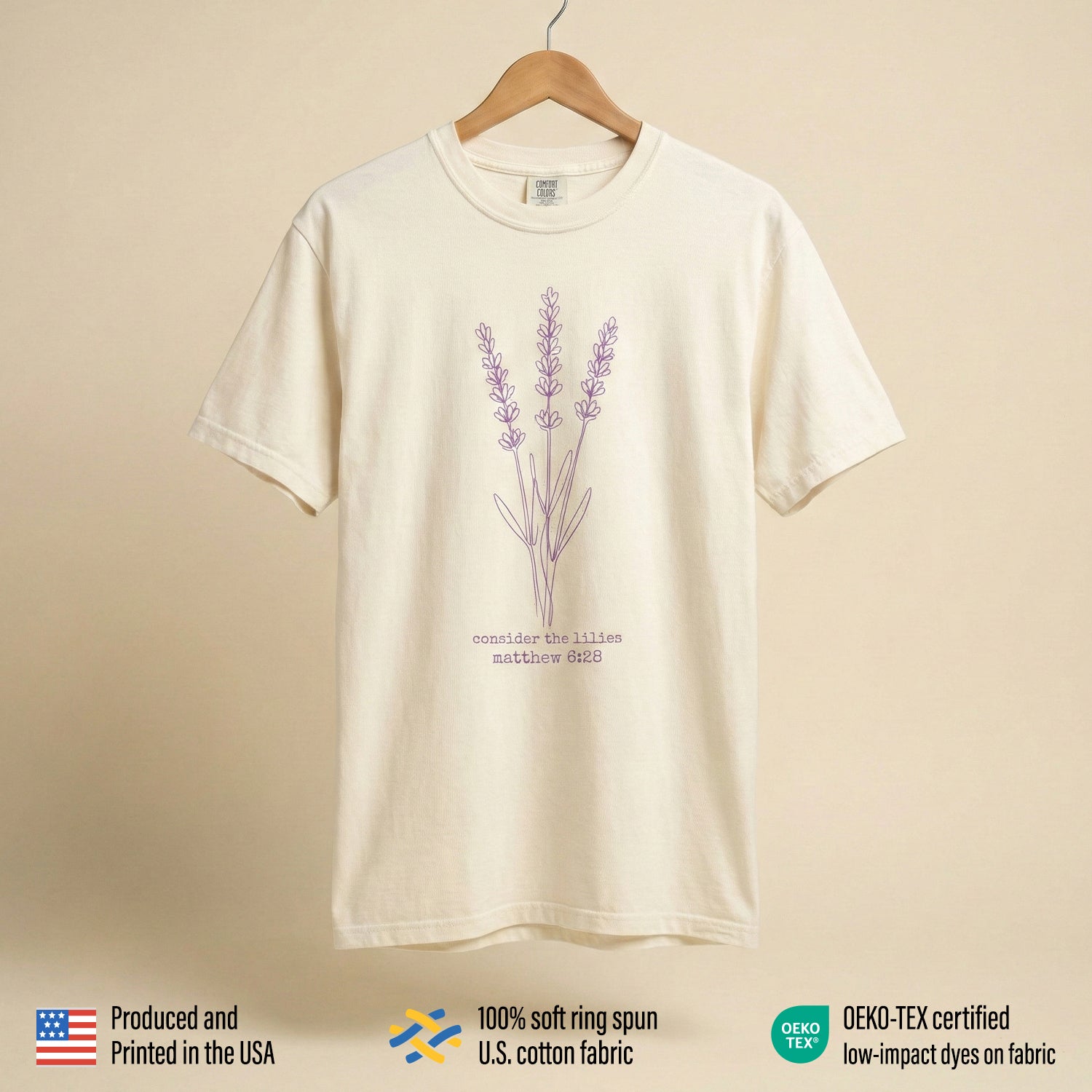 The Sabbath Tee (Botanical) | Heavyweight